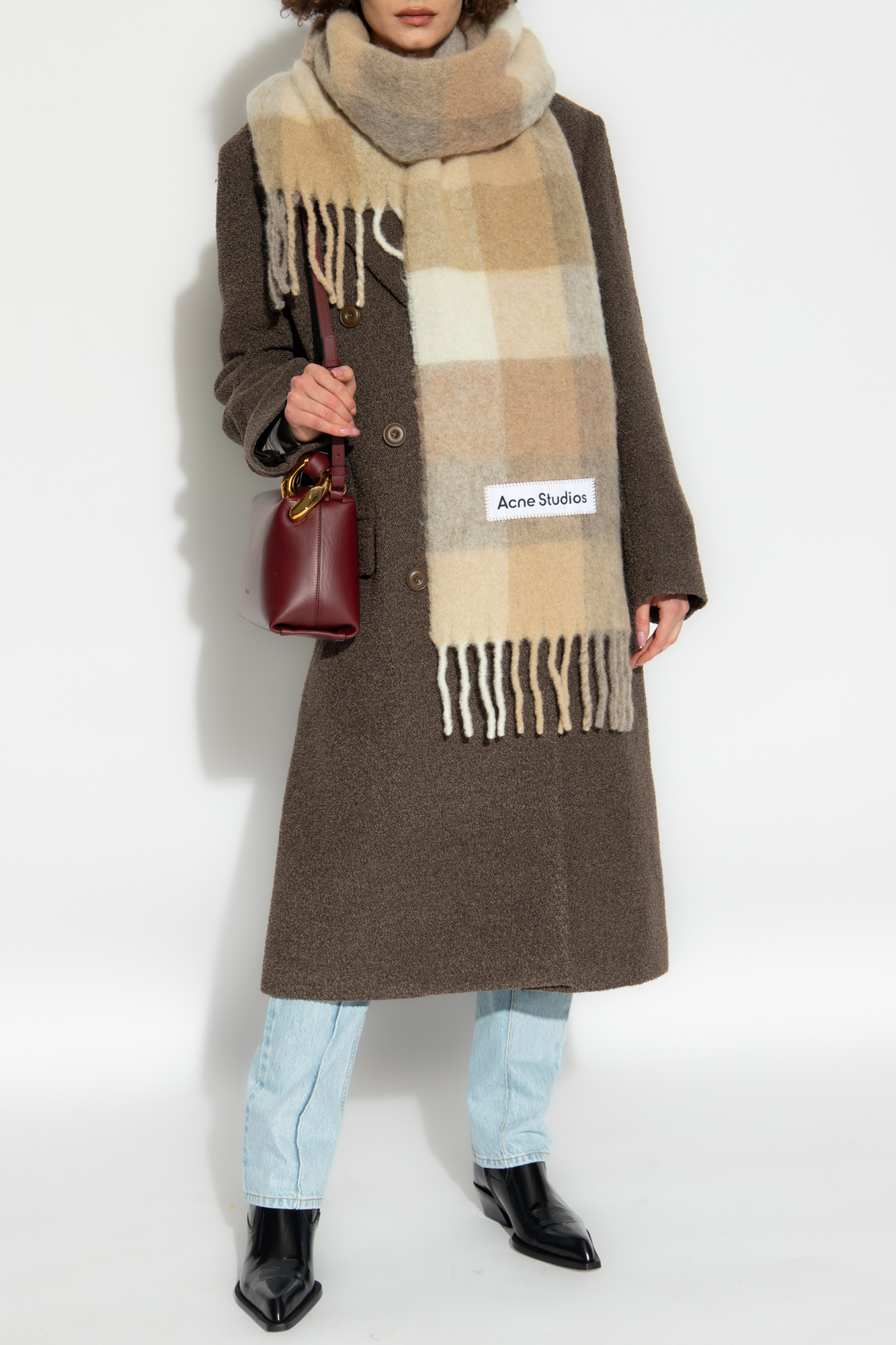 Brown Wool coat Acne Studios - Vitkac Canada